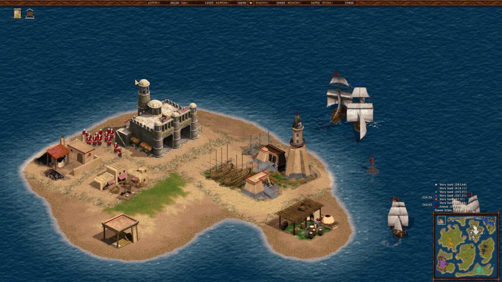 Скриншот игры Казаки Империя